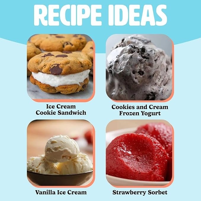 Free Shipping🍨Ice Cream Maker with Handle