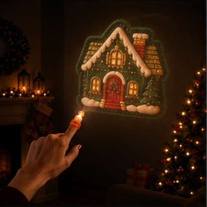 Christmas Finger Projector Lights – Mini Pattern Projector