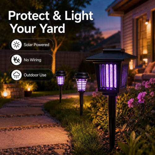 🌟250th Anniversary – 70% OFF🎉 Solar Mosquito & Pathway Light