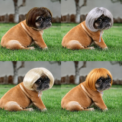 🔥Last Day 49% OFF🐶 Funny Pet Wig Headband for Dogs & Cats