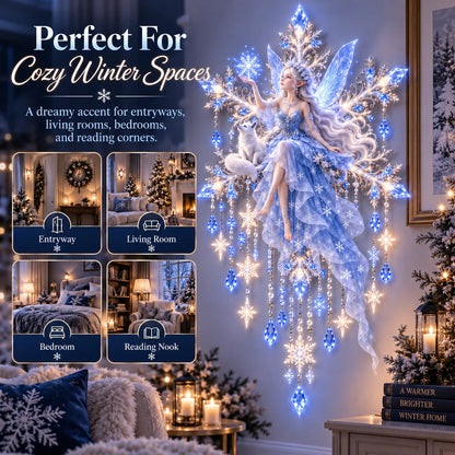 🔥 Last Day 49% OFF❄️Ice Snow Elf Starfall Wall Light