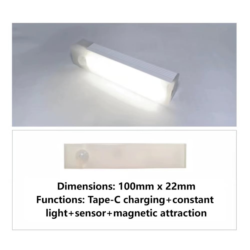 🔥Punch-free Smart Sensor Magnetic Rechargeable LED Lights