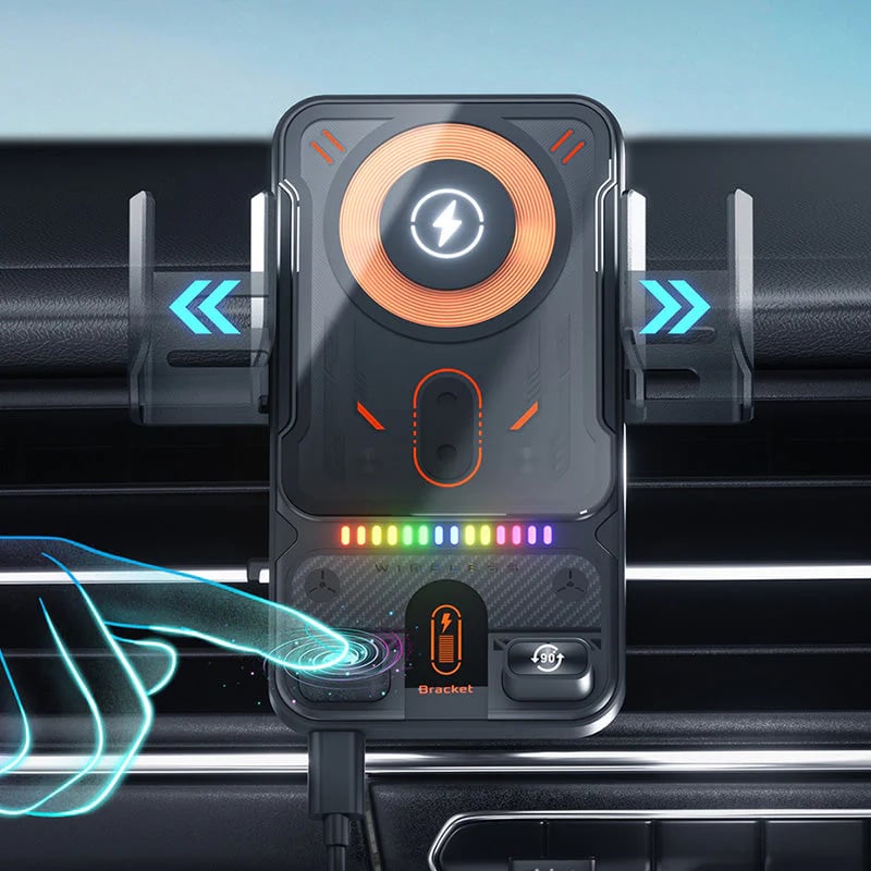⏳Time-Limited Special⏰New Wireless Fast Charging Car Mount (2026)