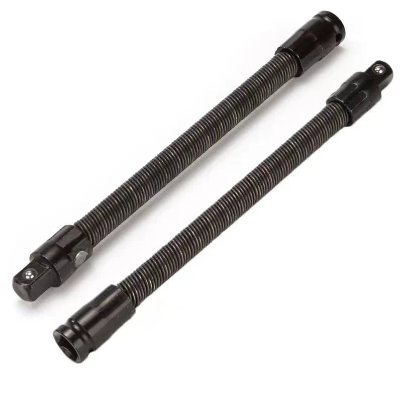 🔧🌀 1/2" Flexible Socket Extension Bar! Conquer Tight Spaces in Seconds🔩🚗