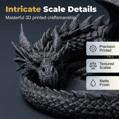 🐉 Dragon Guardian 3D Printed Jewelry Tray