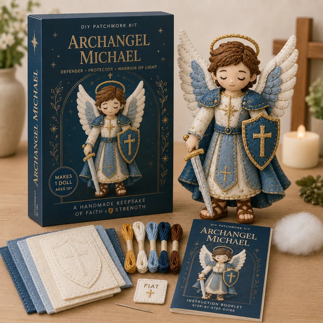 🔥LAST DAY 50% OFF - ✝️ Faith & Blessings DIY Patchwork Kit