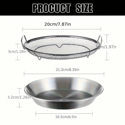 🔥Last Day 50% OFF 🔥Reusable Stainless Steel Oil Drainer Tray