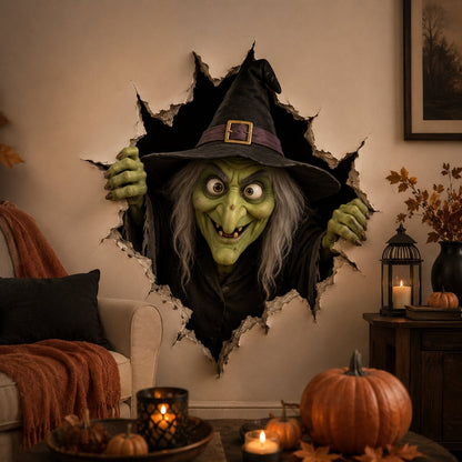 🔥Last Day 50% OFF-Halloween Break-In 3D Wall Decals