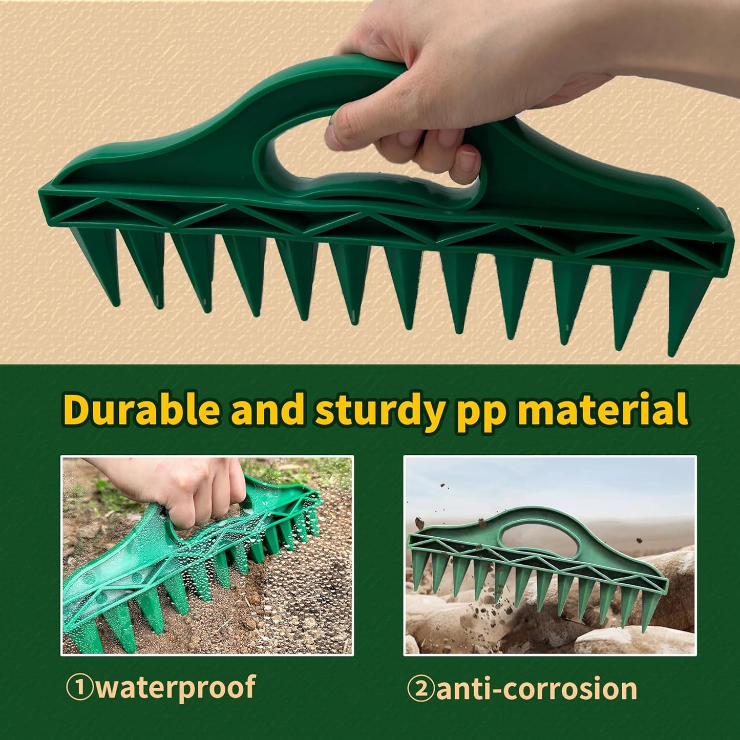 Transform Your Garden🌱 - ✨Professional Garden Dibber – Effortless Seed Planting Tool
