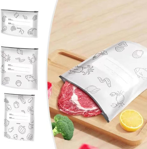 💥Reusable Aluminum Foil Sealable Storage Bags – Your Kitchen’s New Best Friend! 🍴✨