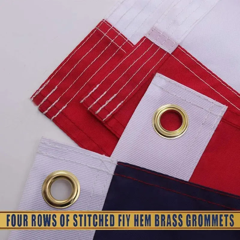 Last Day 49% OFF🔥250th Anniversary USA Commemorative Flag,Double-Sided Embroidered