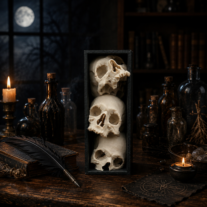 Pile of Skulls Book nook