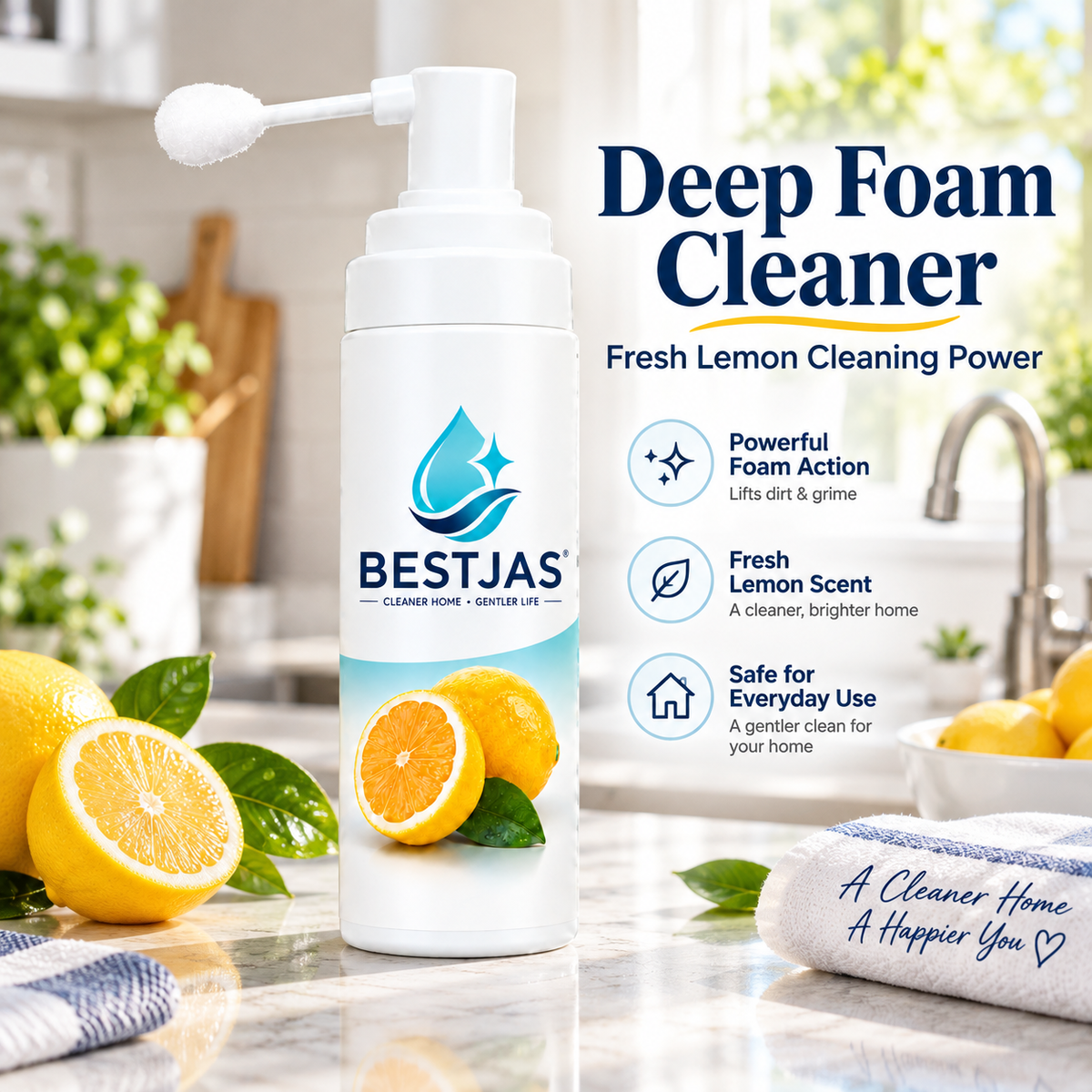 Multi-Purpose Foam Cleaning Spray 100ML Bottle