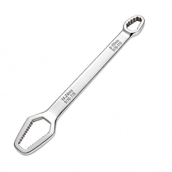 🔧Double-Ended Torx Wrench, Universal Automotive Torx Wrench 8-22mm Self-Tightening🔧