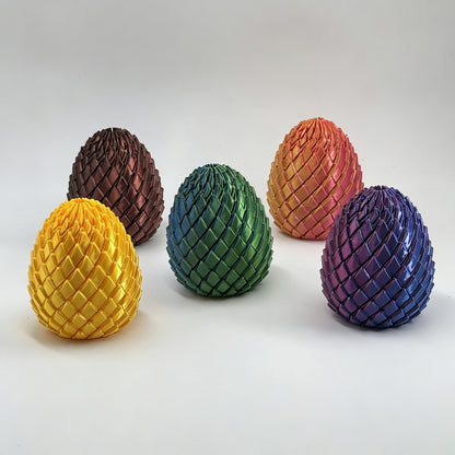 🥚3D Printed Telescopic Rolling Dragon Egg – Stress Relief & Smooth Play