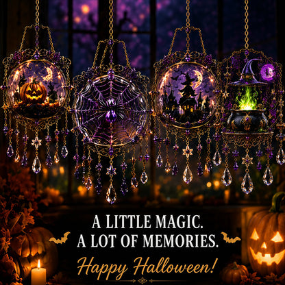 🎁Halloween Special Offer 50% OFF –🏰🎃Halloween Crystal Window Decoration