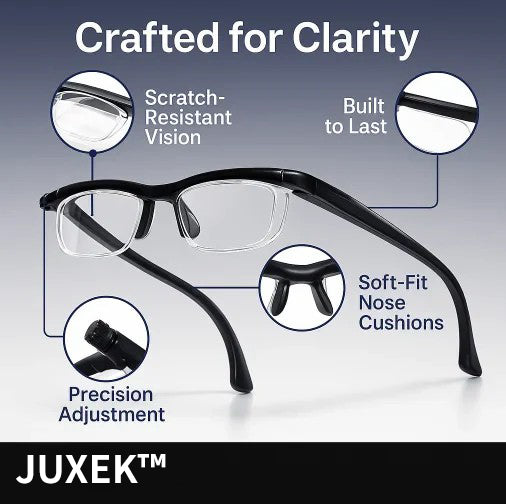 【ADJUSTABLE FOCUS GLASSES】See Every Moment Clearly !