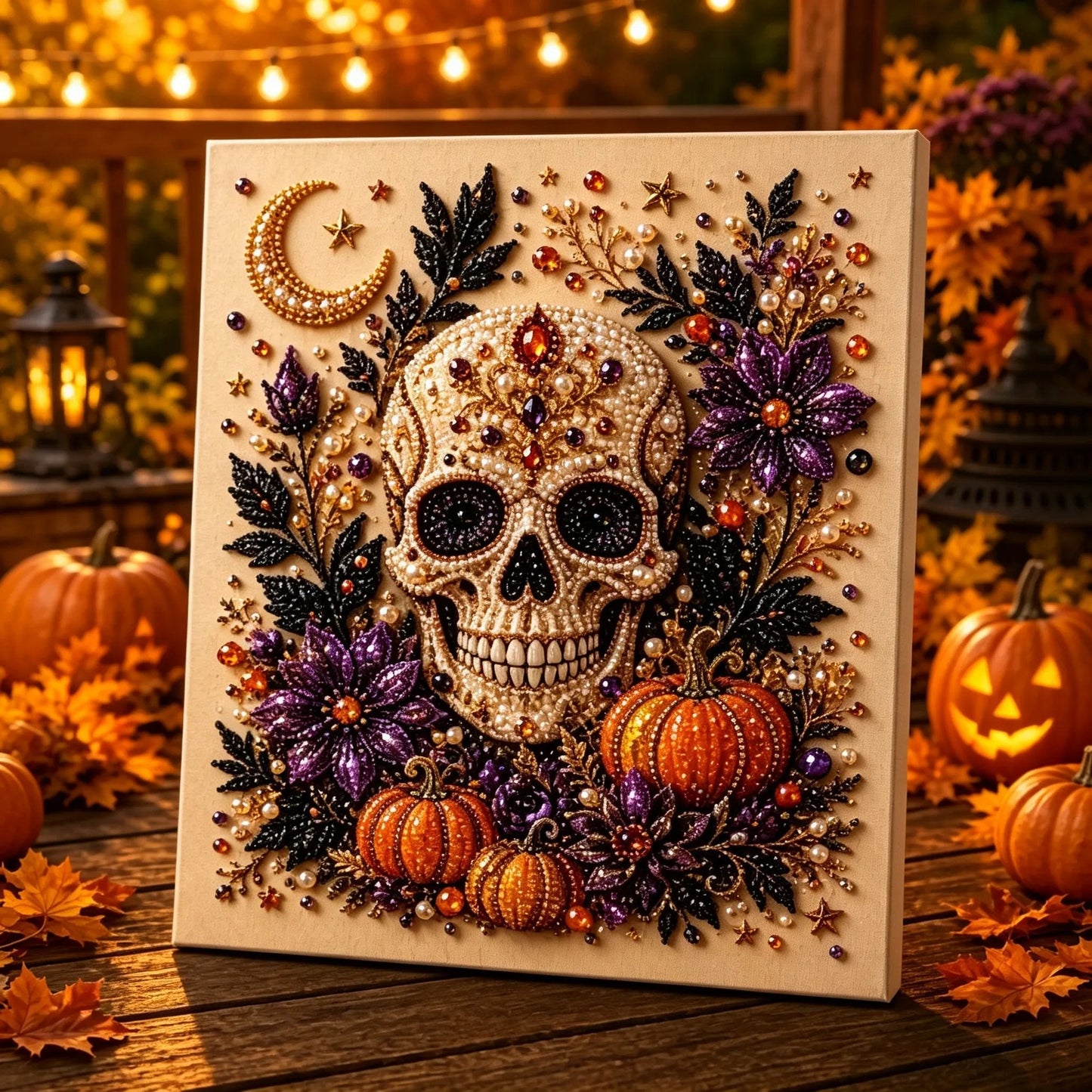 🔥Last Day 50% OFF -🎃Halloween DIY Diamond Art Kit