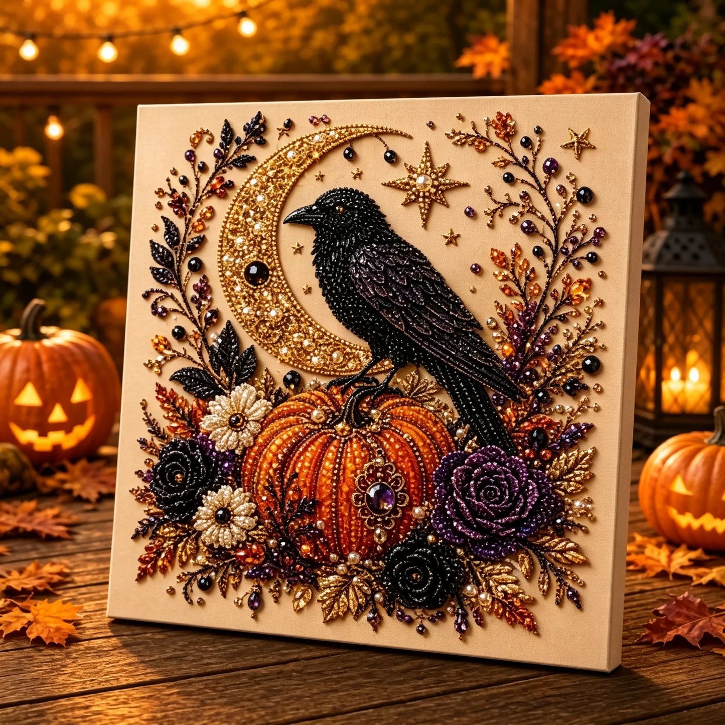 🔥Last Day 50% OFF -🎃Halloween DIY Diamond Art Kit