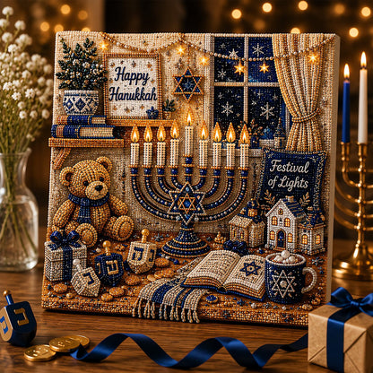 🎁Last Day 49% OFF - 🕎✨DIY Hanukkah Pearl Art Kit(📦Buy 2 Free Shipping)