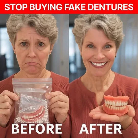 🌎Ends Today: 70% OFF!    Custom-Fit Full Functional DenturesMake you more confident✨