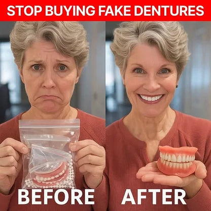 🌎Ends Today: 70% OFF!    Custom-Fit Full Functional DenturesMake you more confident✨
