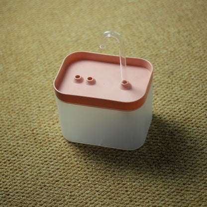 Automatic circulating water fountain for pets