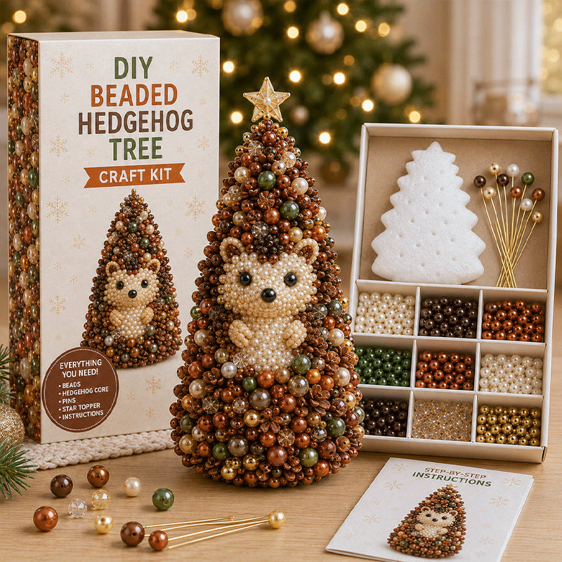 🐾 Animal-Themed Beaded Christmas Tree DIY Kit