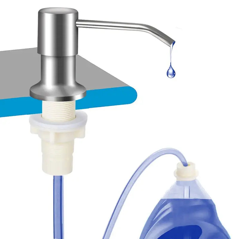 🔥 FLASH SALE: 46% OFF - 💦Dish Soap Dispenser for Kitchen Sink