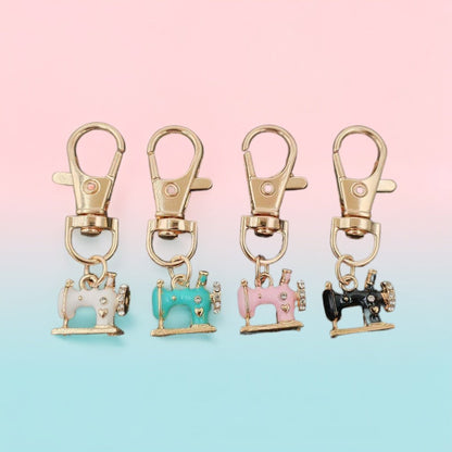 🧵✨ Mini Sewing Machine Keychains – A Stitch of Memory & Meaning