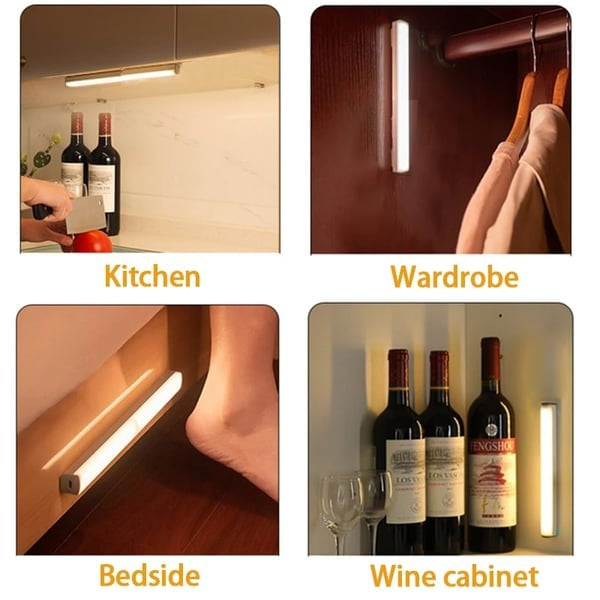 🎁Last Day Sale 49% OFF🔥💡Punch-free Smart Sensor Magnetic Rechargeable LED Lights