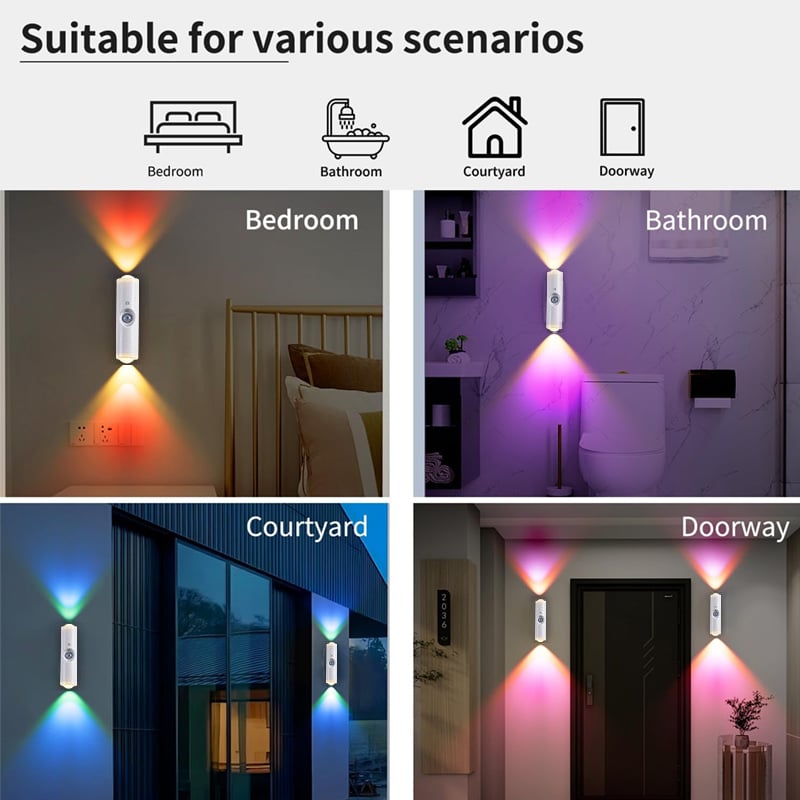 🔥🔥 Last Day 50% OFF - Rechargeable Smart LED Motion Sensor Ambient Light