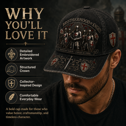 ⚔️ Brotherhood Of Knights Honor Cap