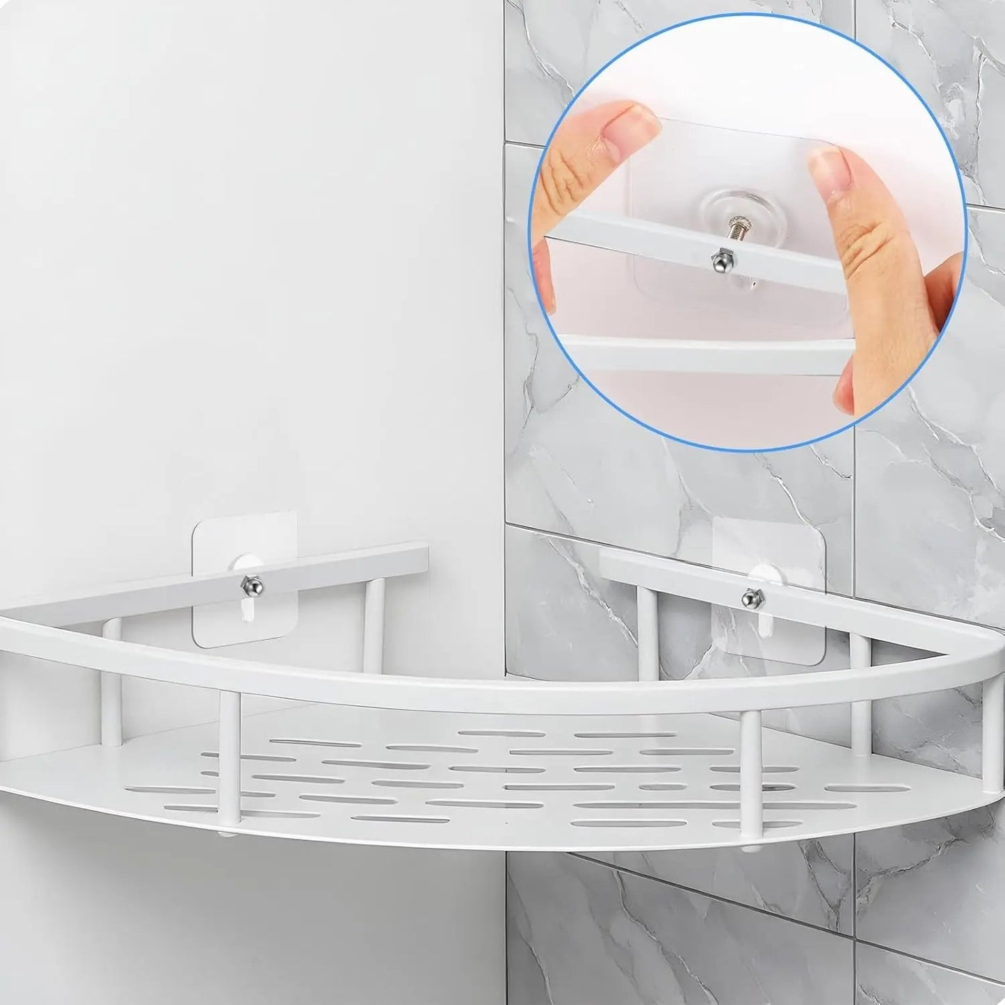 BUY 10 GET 10 FREE 20PCS Wall Mount Self-Adhesive Hooks Suitable for Bathroom and Kitchen Decoration