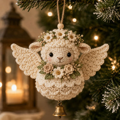 🪽 Animal Angel Crochet Ornament DIY Kit
