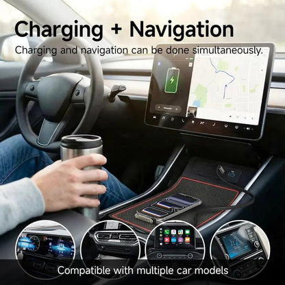 ⚡Official Authorized | MFi-Certified Cables🔥 240W Super Fast Charging 360° Rotating Invisible Stand Detachable Two-in-One Charging Cable