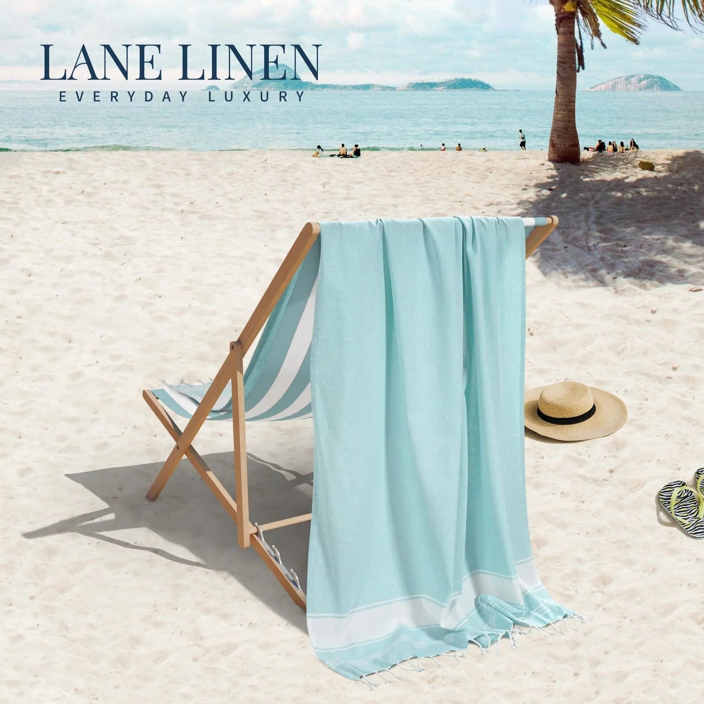 🌊 XL Beach Towel 39"x71" – Quick-Dry, Sand-Free, Breathable 🏖️Travel & Pool Ready ☀️