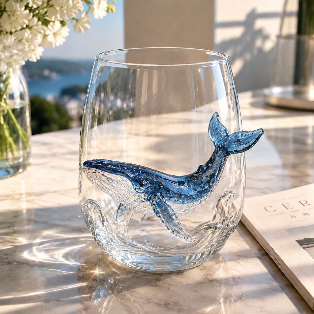 🔥Last Day 49% OFF-Artisanal Blue Ringed Octopus Glassware