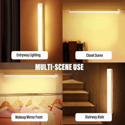🔥 SALE 30% OFF - 💡 Punch-free Smart Sensor Magnetic Rechargeable LED Lights