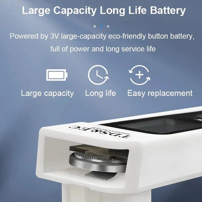 4-in-1 Digital TDS Water Quality Tester - Measures TDS, EC, Temperature (°C/°F) | 0-9990 ppm Range