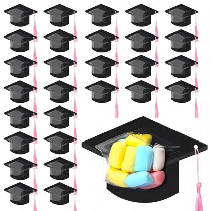 🎓Graduation Cap Candy Cards, 2026 Graduation Candy Dome Greeting Card Gift with Tassel Chocolate Box