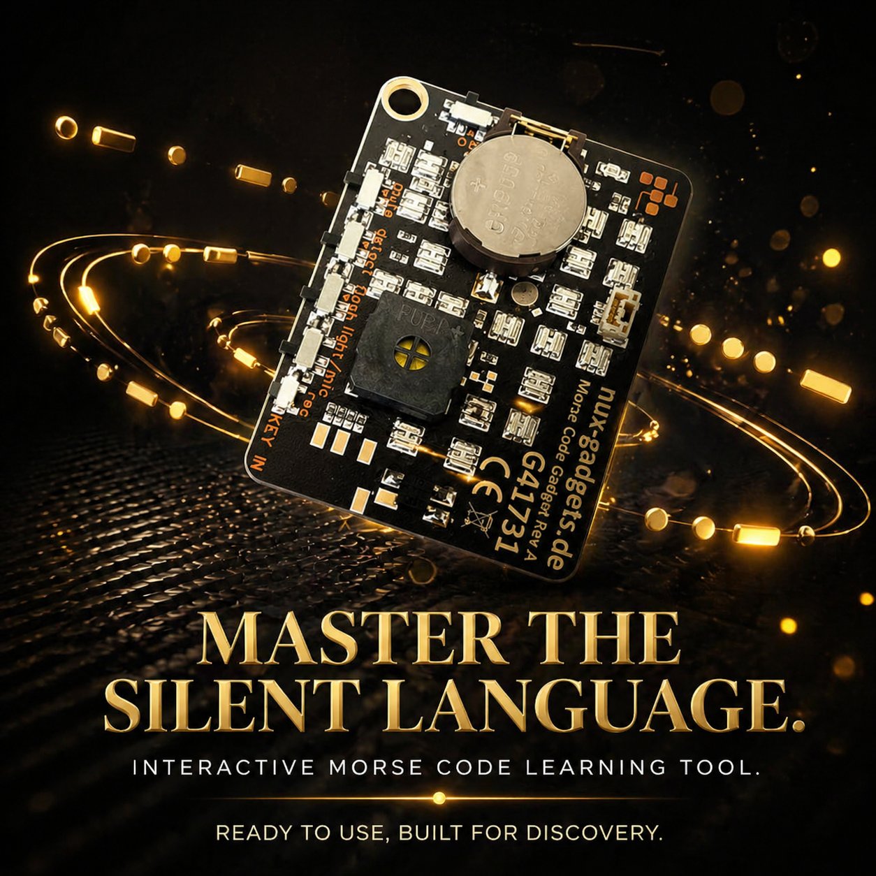 🎁Last Day 50% OFF -📟 Morse Code Trainer Card Pro (LED Edition)