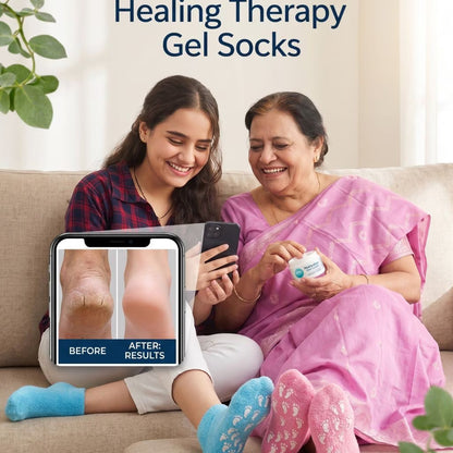 🔥Last Day - 49% OFF🔥Healing Therapy Gel Socks✨
