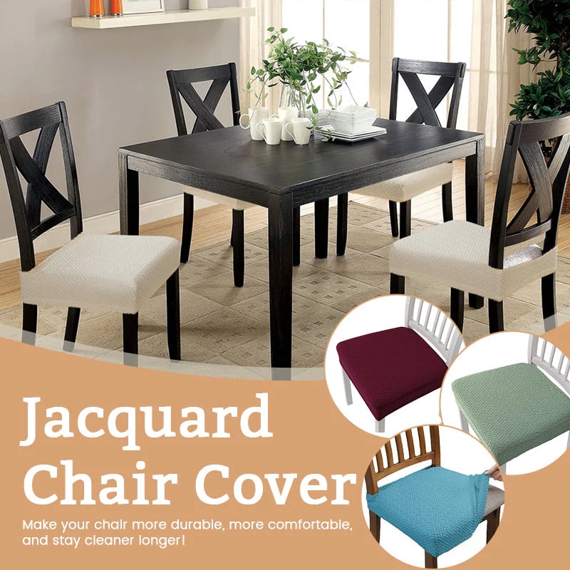 🎁🔥 Waterproof Jacquard Chair Covers! Durable, Stylish & Easy-Clean 🪑✨