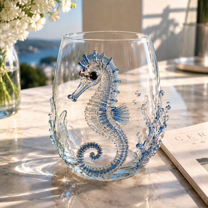 🔥Last Day 49% OFF-Artisanal Blue Ringed Octopus Glassware