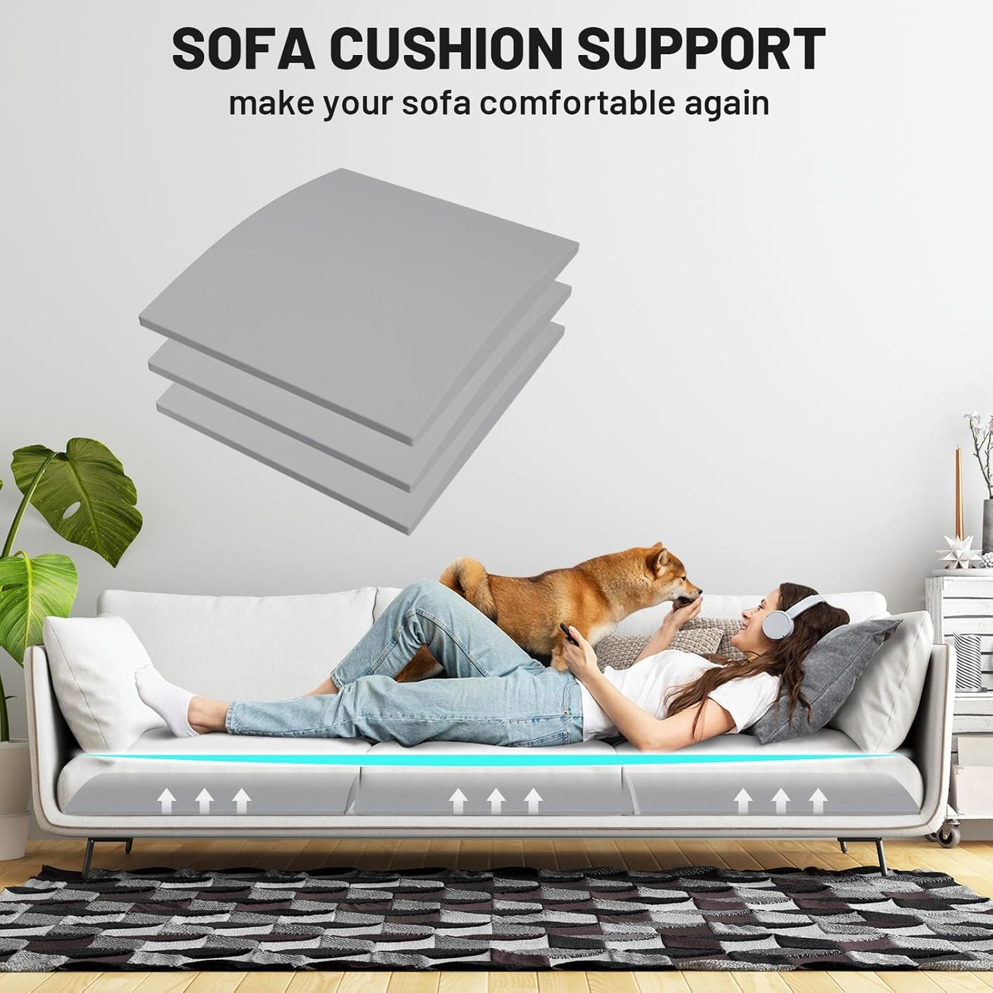 🔥Last Day 70% OFF - 🛋️Couch Cushion Support For Sagging Seat