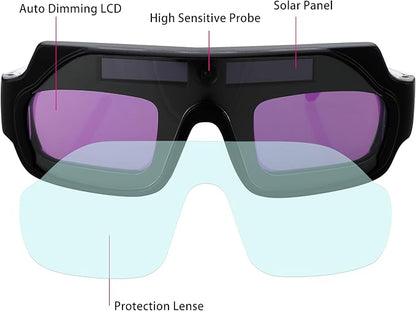 🔥Last Day Discount 49% OFF✨Solar Auto-Darkening Welding Goggles – Eye Protection with Smart Light Control🛡️