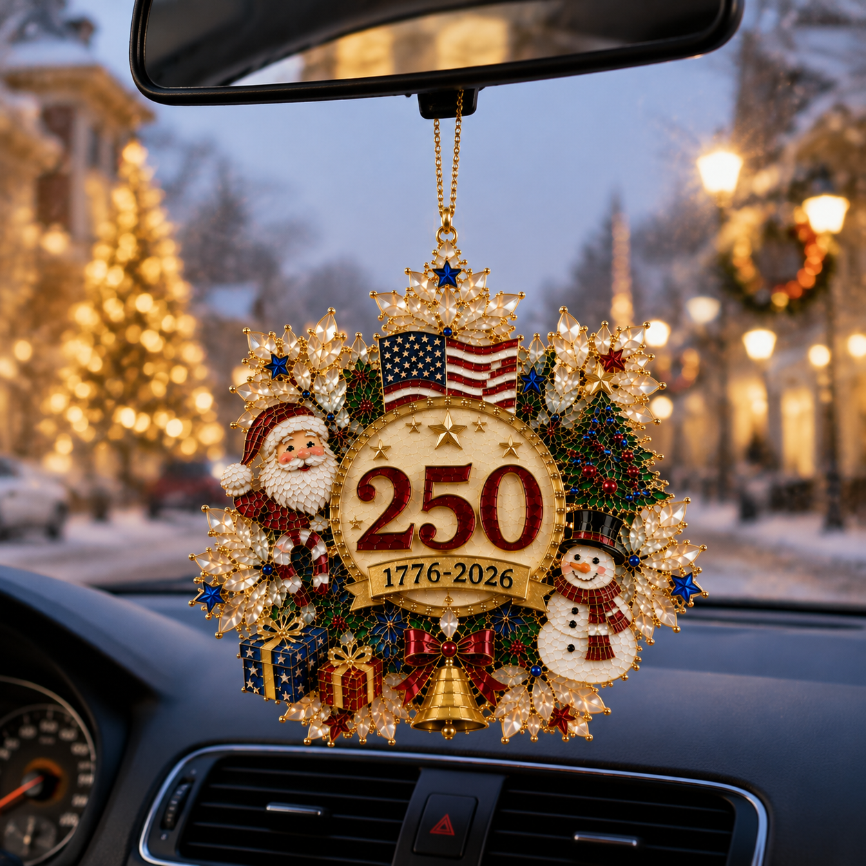 🔥Last 30pcs🔥✨ Limited anniversary edition✨⏰42% OFF!🔥Snowflake Christmas tree ornament