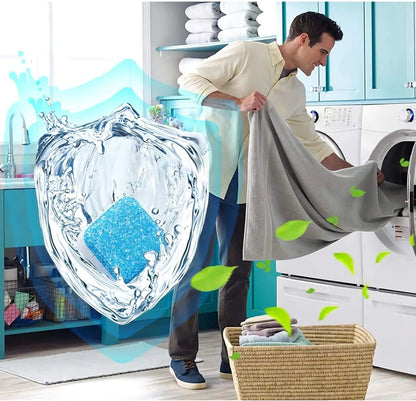 🧼 BUY 3 GET 5 FREE! ✨ Washing Machine Deep Cleaner Tablets – Eliminates 99% Germs, Removes Odors & Prevents Mold 🧽