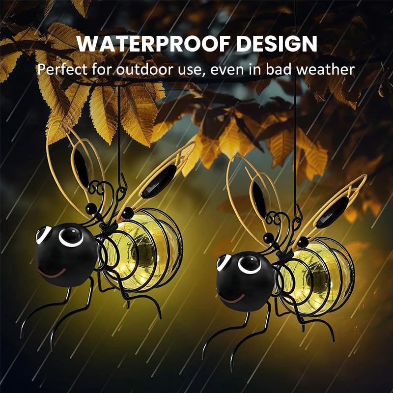 🔥 LAST DAY 48% OFF- Outdoor Hanging Solar Bee Light